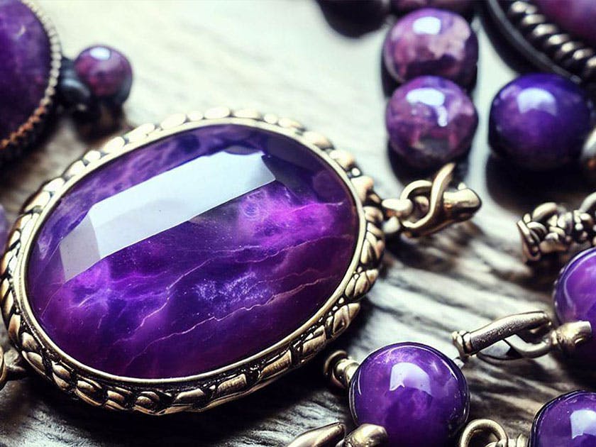 Sugilite Gemstone: The Meaning, Healing Properties, and Value - Image 4 sugilite - jewelry