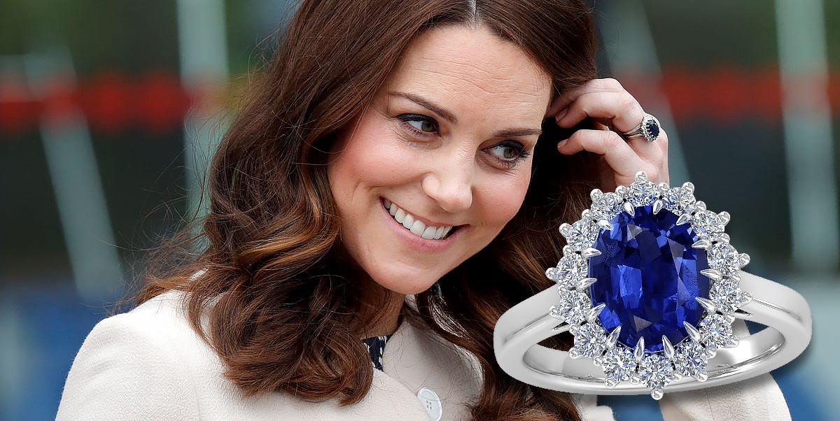 Kate middleton hot sale diana ring