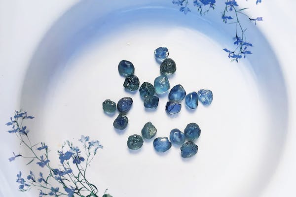 aquamarine crystal - montana sapphire