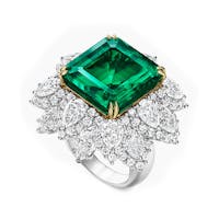 most expensive gemstone - rockefeller winston emerald ring