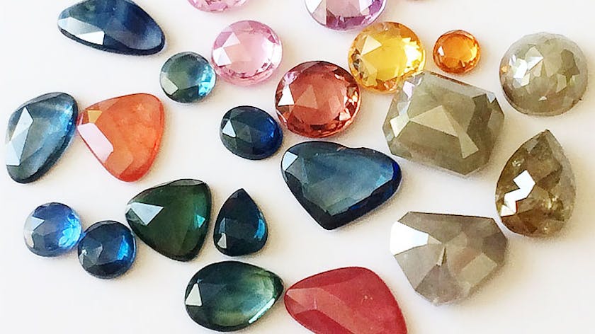 Vintage Gemstone Rings - rosecut gems