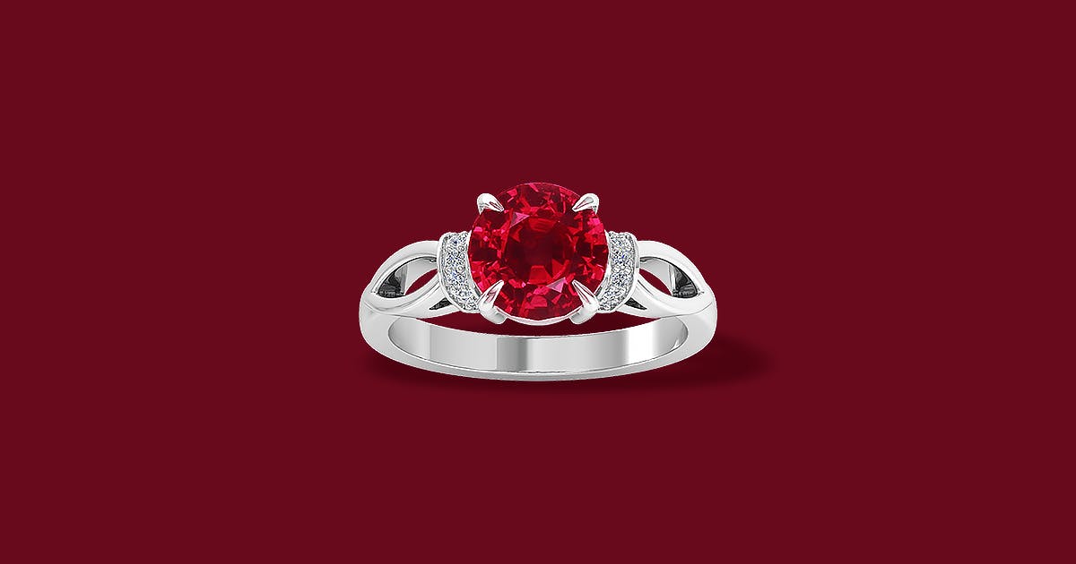 Buy Ruby Rings Online - Fine Jewelry at Starlanka.com