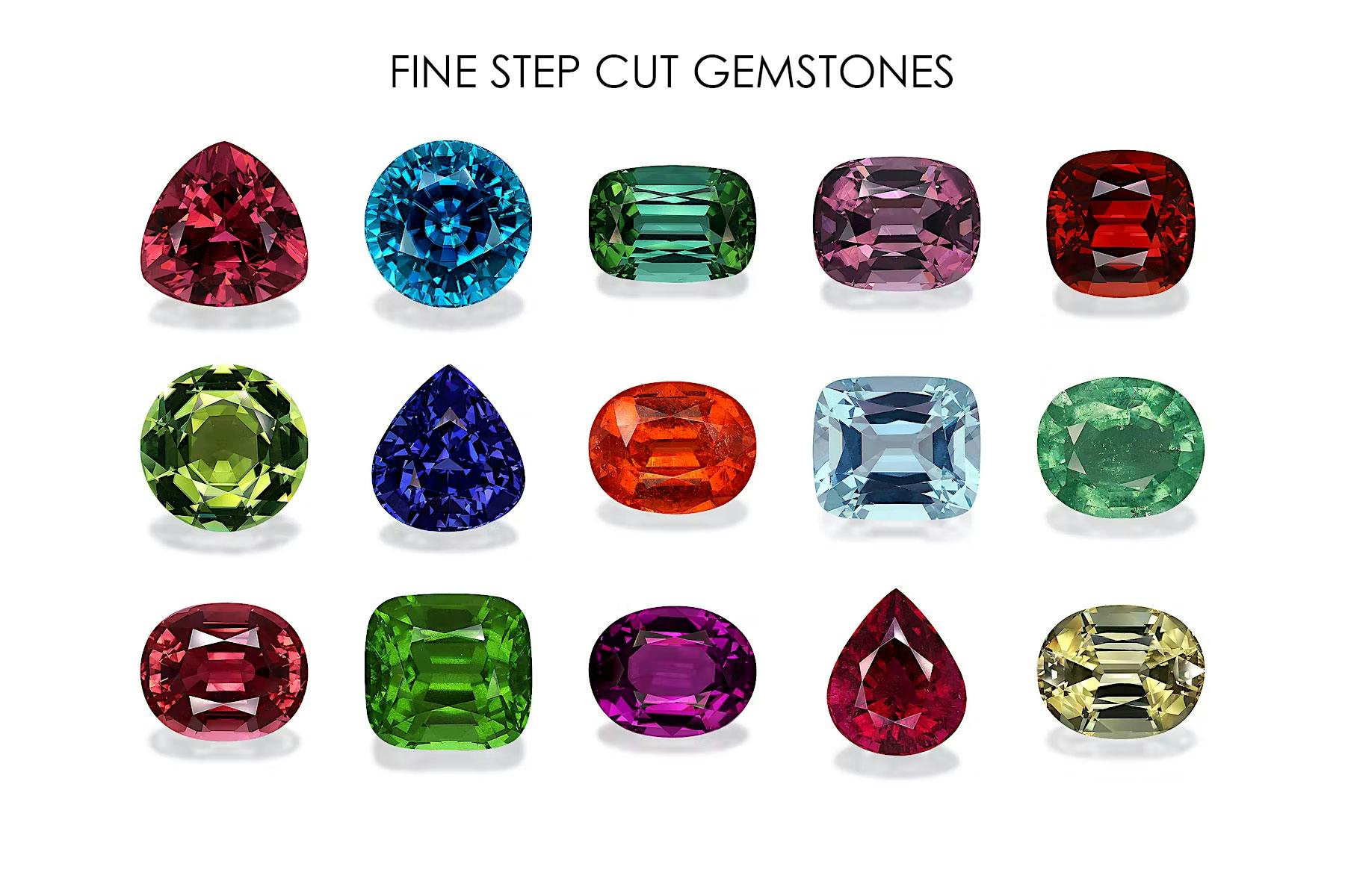 Different types of gem on sale cuts