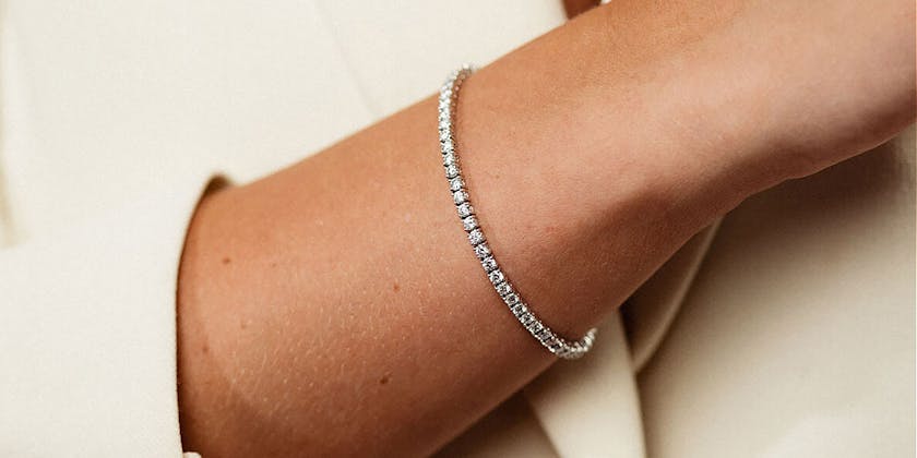 classic jewelry - tennis bracelet